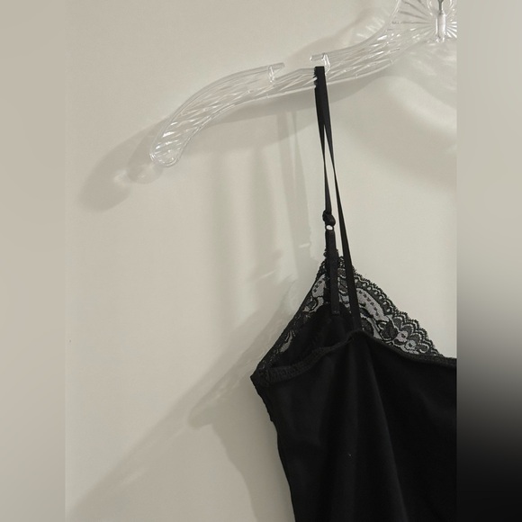 Spencers BodyRage skull w/ cherry blossom tree loungewear tank w/ elastic straps - Picture 10 of 12